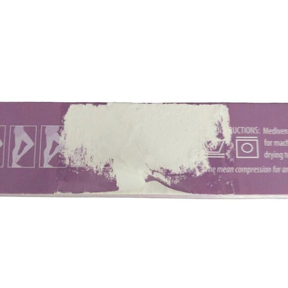 Mediven Plus MediSilk Compression Calf 30-40 Beige Sz VI Closed Toe 29806 NEW - Picture 6 of 6